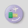 Dovolená plánovací magnetka 32 mm