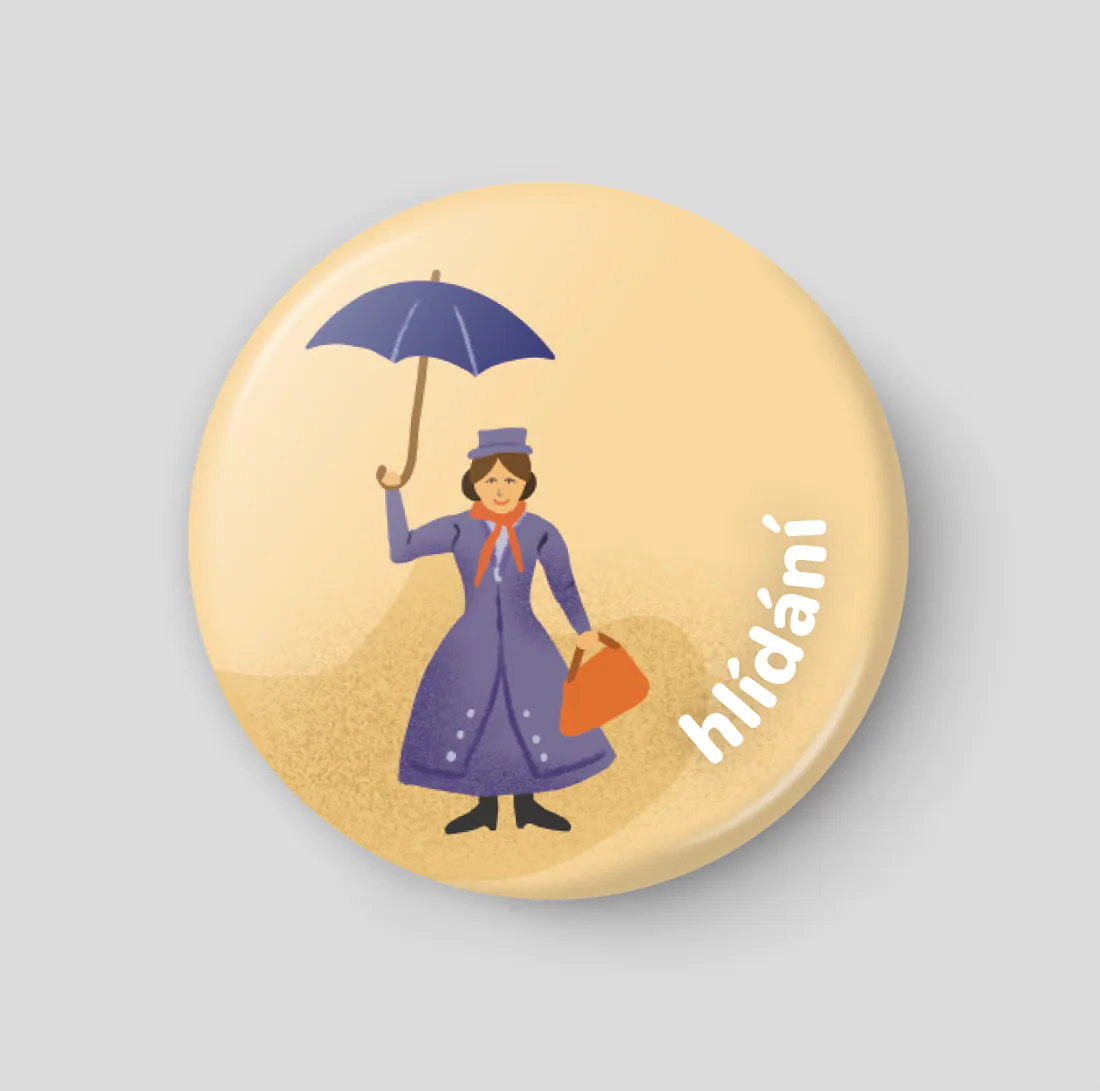 Hlídání plánovací magnetka 32 mm