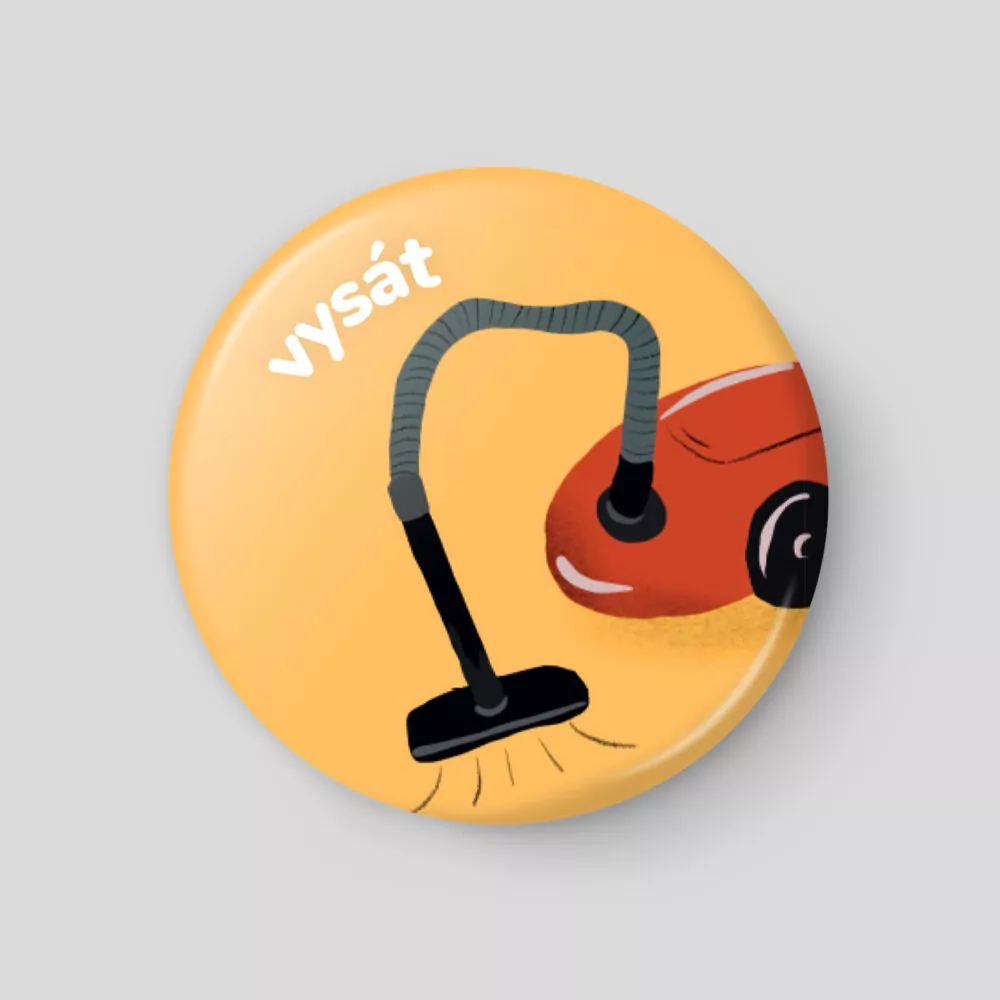 Vysát - plánovací magnetka