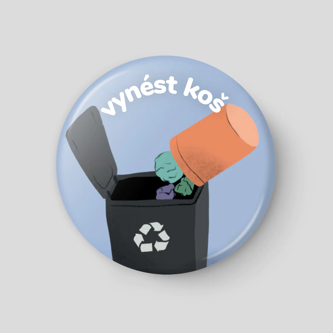 Vynést koš - plánovací magnetka