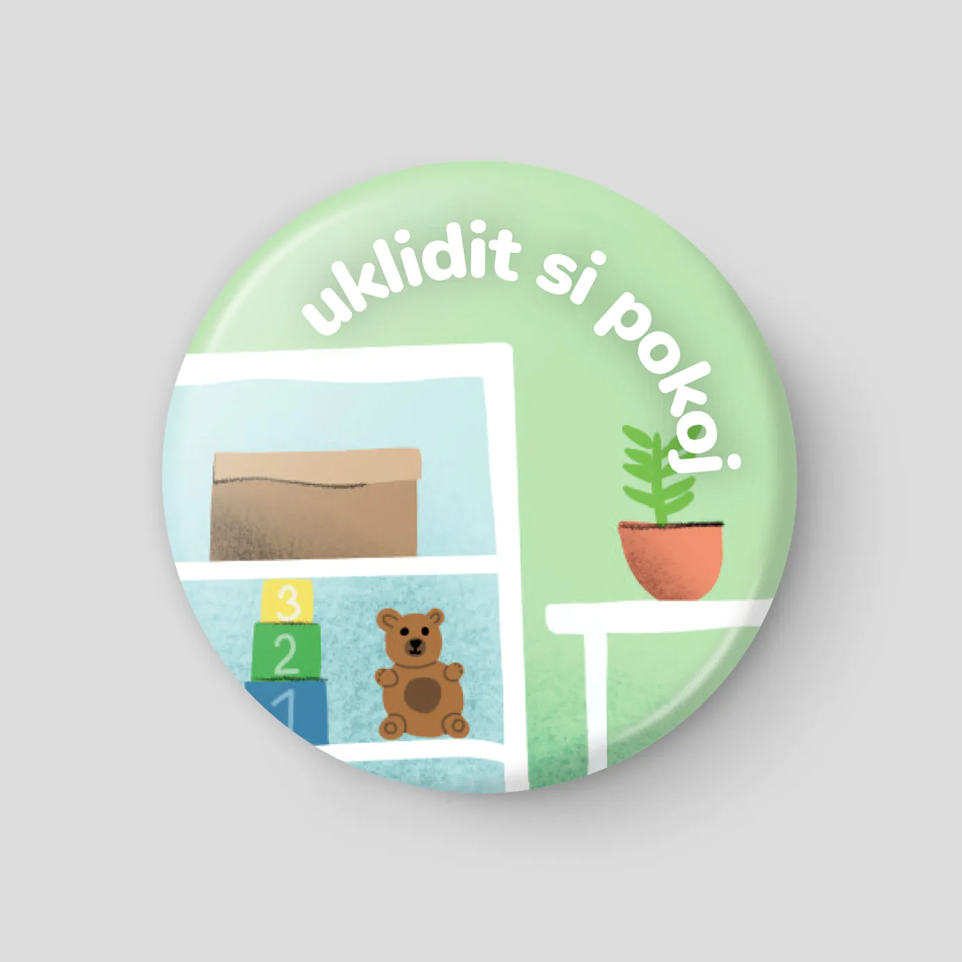 Uklidit si pokoj - plánovací magnetka