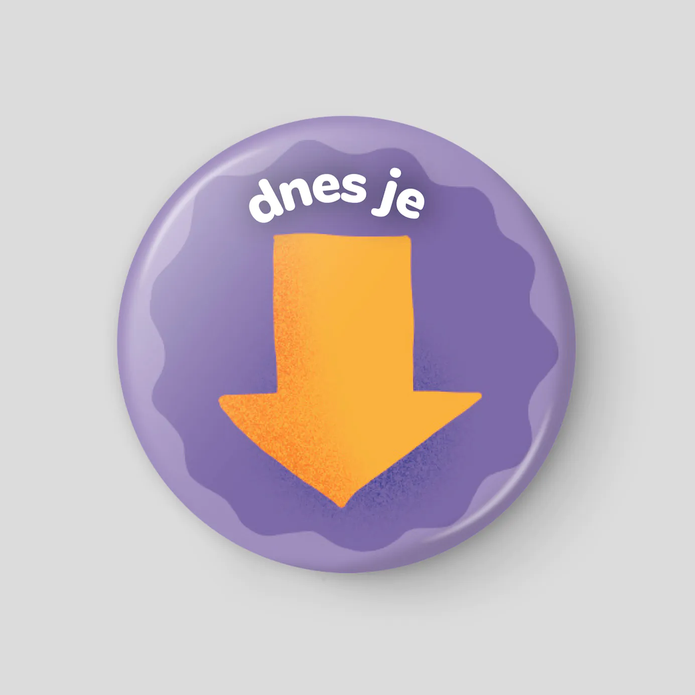 Označení aktuálního dne - plánovací magnetka