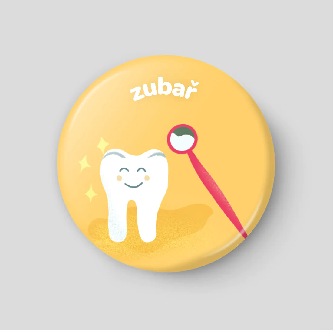 Zubař - plánovací magnetka