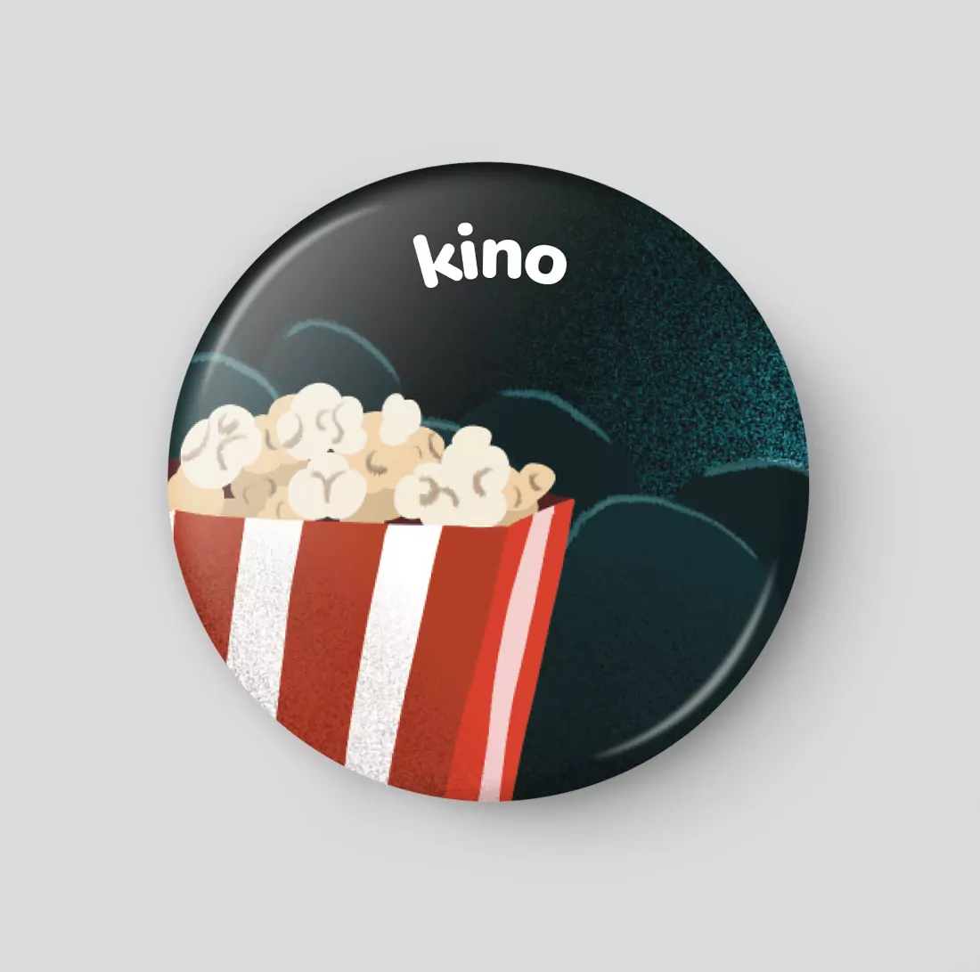 Kino - plánovací magnetka