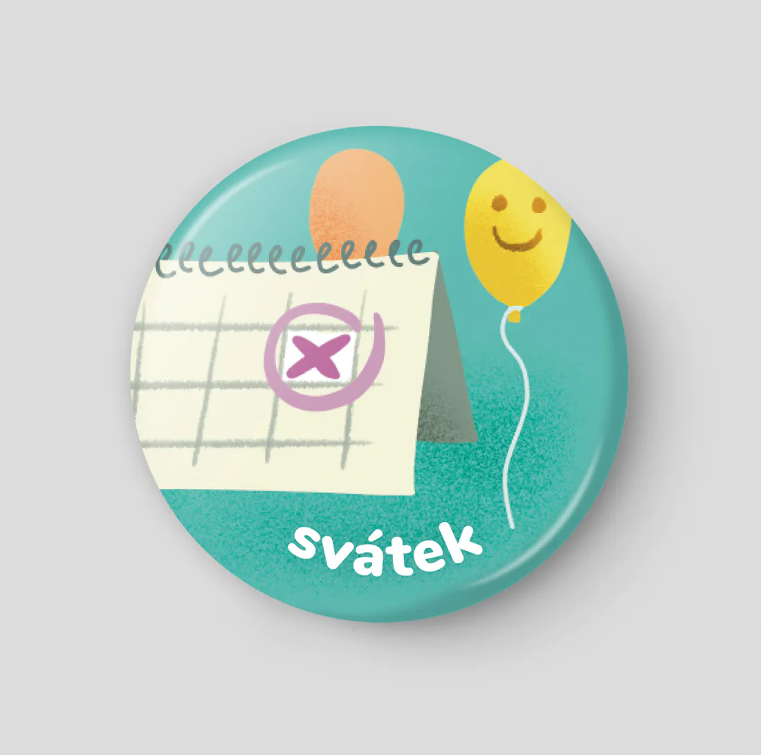 Svátek - plánovací magnetka