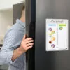 Magnetický denní plánovač pro děti 21×29 cm - co dnes? (šedý)