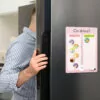 Magnetický denní plánovač pro děti 21×29 cm - co dnes? (růžový)