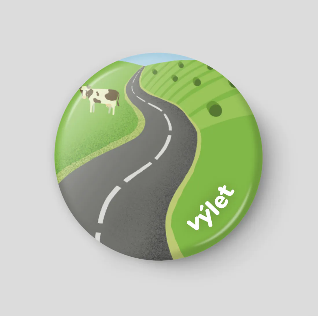 Výlet plánovací magnetka 32 mm