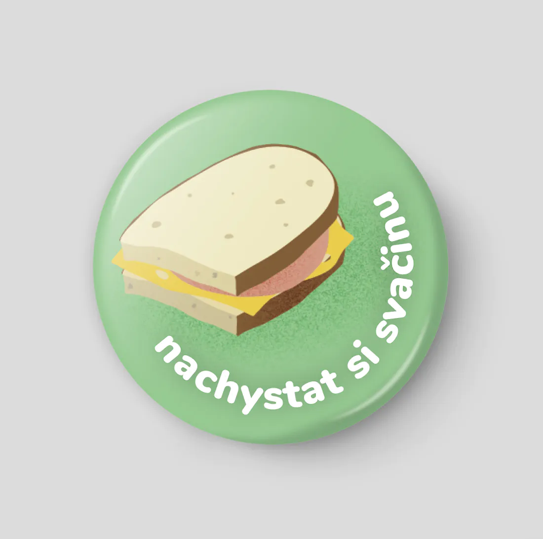 Nachystat si svačinu plánovací magnetka 32 mm