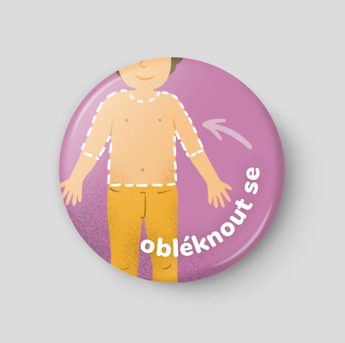 Obléknout se plánovací magnetka 32 mm