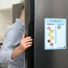 Magnetický denní plánovač pro děti 21×29 cm - co dnes? (modrý)