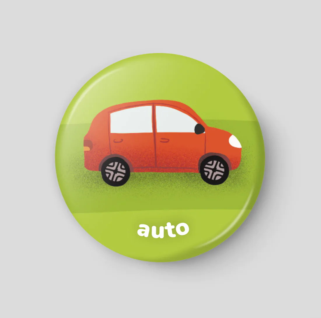 Auto - plánovací magnetka